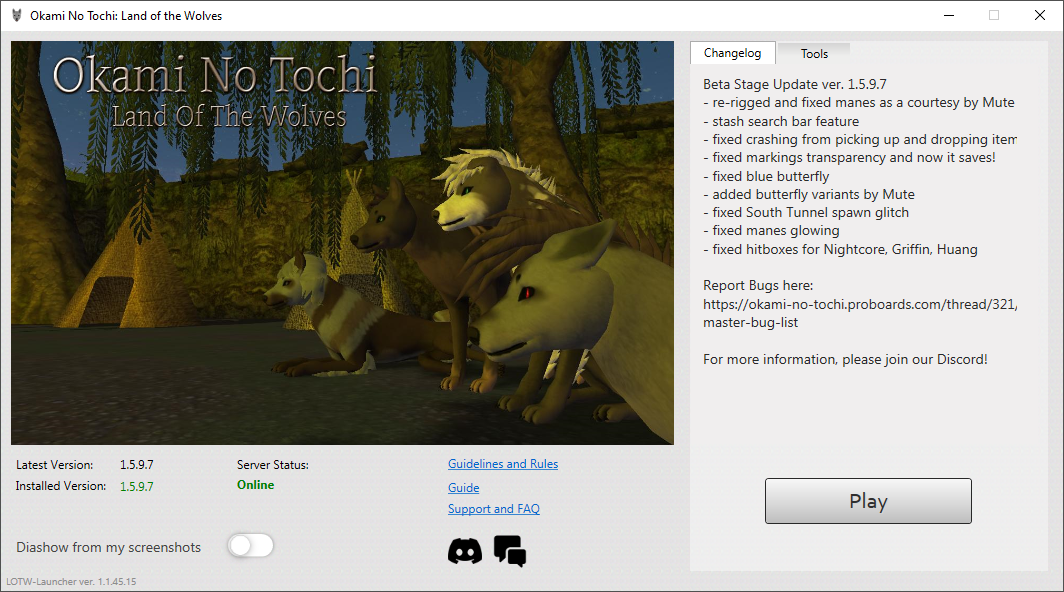 Launcher for LOTW